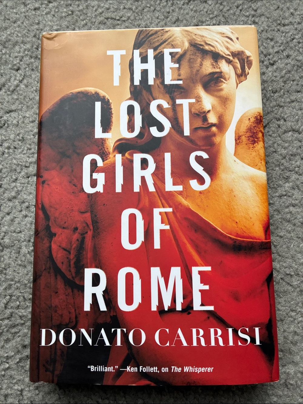 The Lost Girls of Rome Donato Carrisi Novel Book Hardcover Thriller